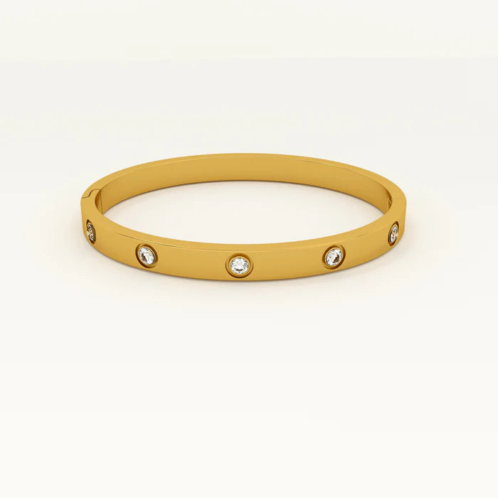Jaha Golden Crystal Bracelets