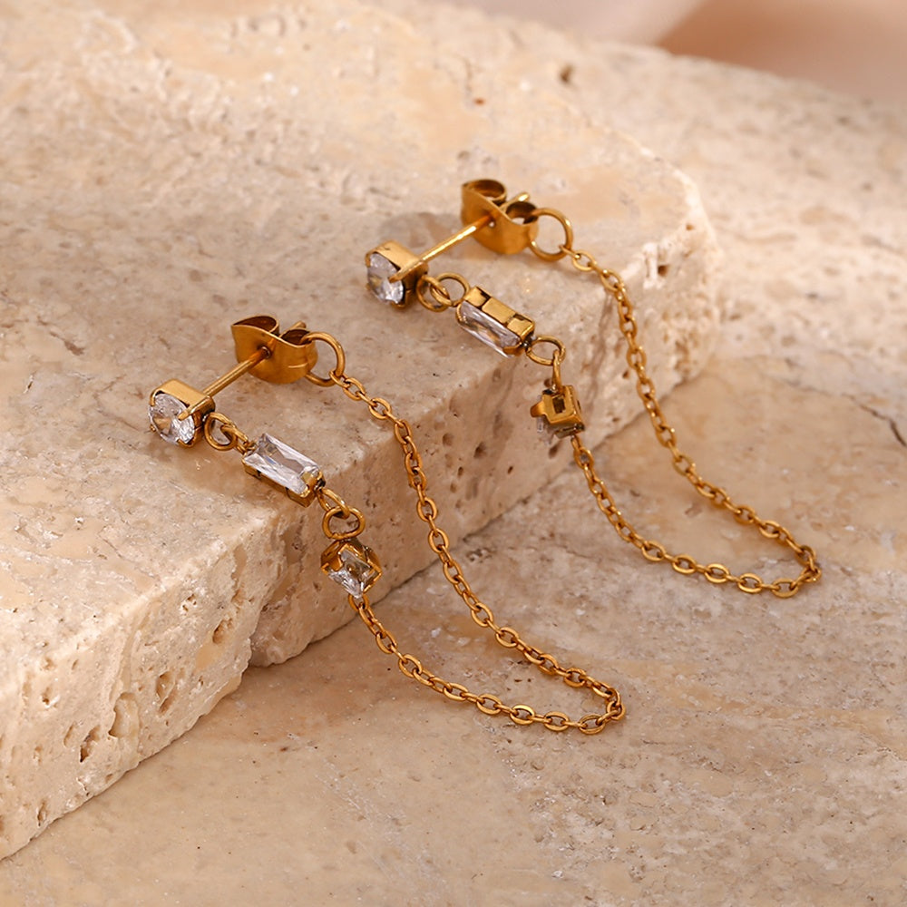 Simaya Chain Earrings