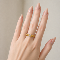 Golden Heart Ring