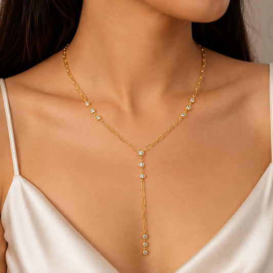 Maisha Lariat Necklace