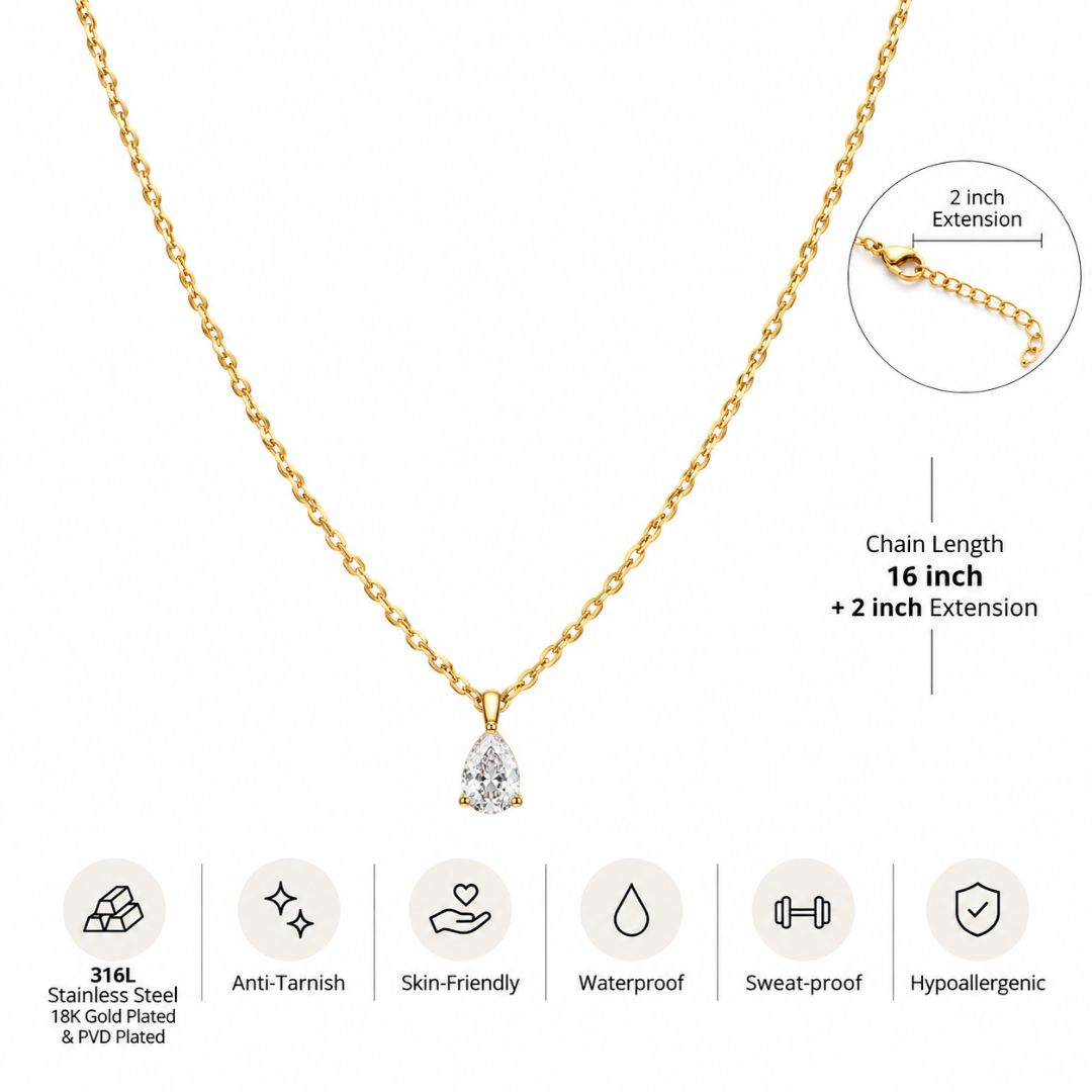 Raindrop Necklace
