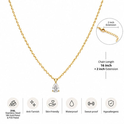 Raindrop Necklace