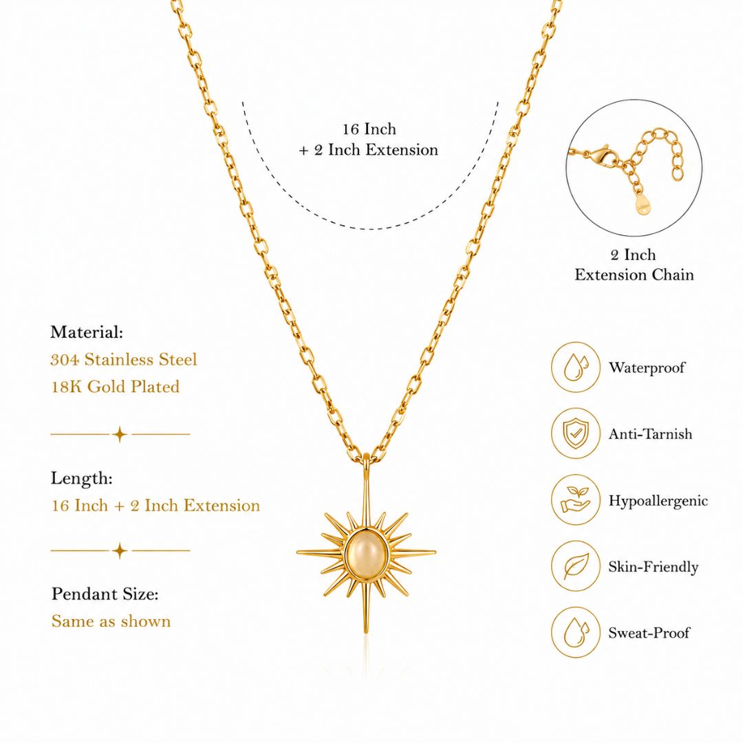 Maya Sun Necklace