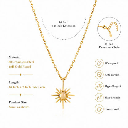 Maya Sun Necklace