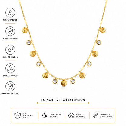 Shell Luxe Necklace