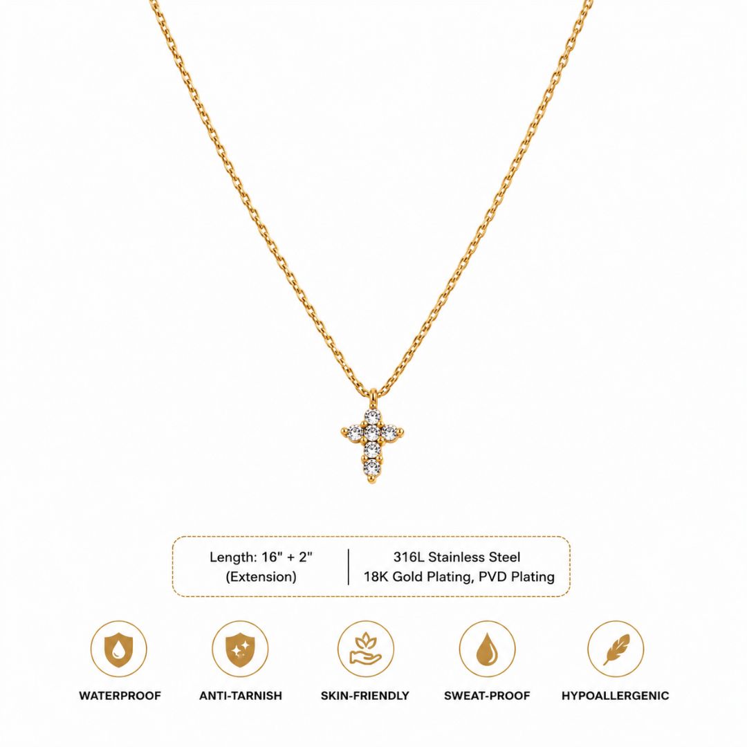 Dainty Cross Necklace