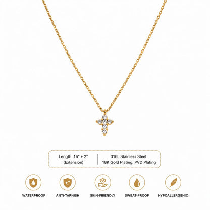 Dainty Cross Necklace
