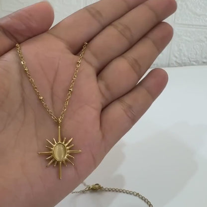 Maya Sun Necklace